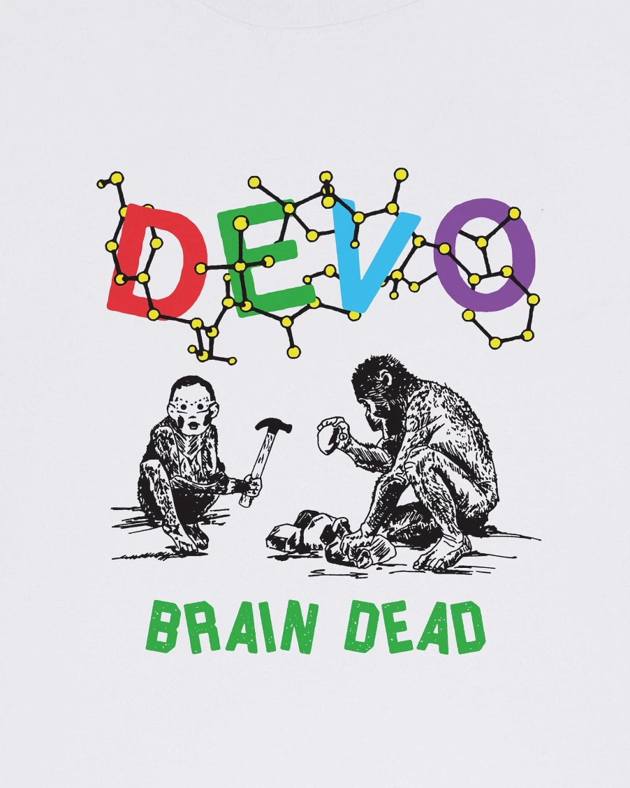 Brain Dead X Devo Booji Dna T-Shirt