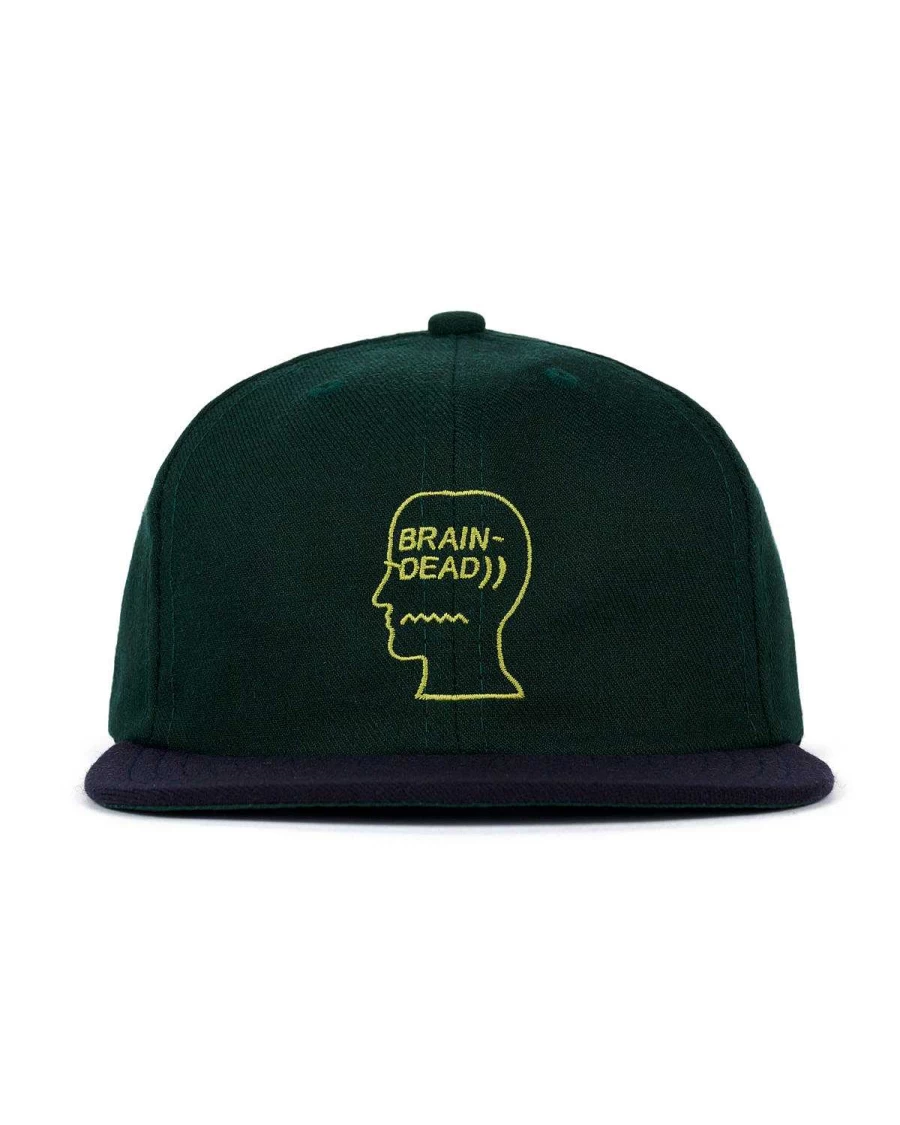 Wool Logohead Hat - Dark Green