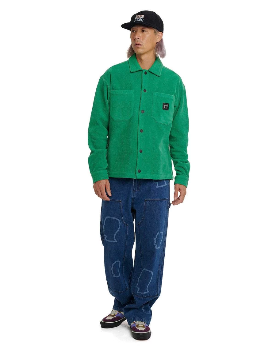 Polar Fleece Climber Shirt - Green