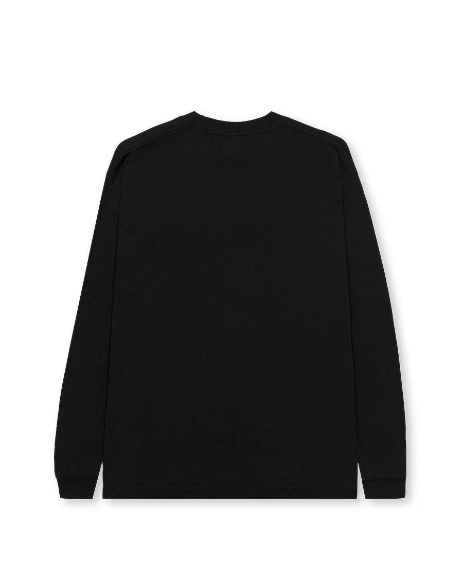 Brain Dead Men's Long Sleeve Shirt - Black | Premium Streetwear Cotton Top