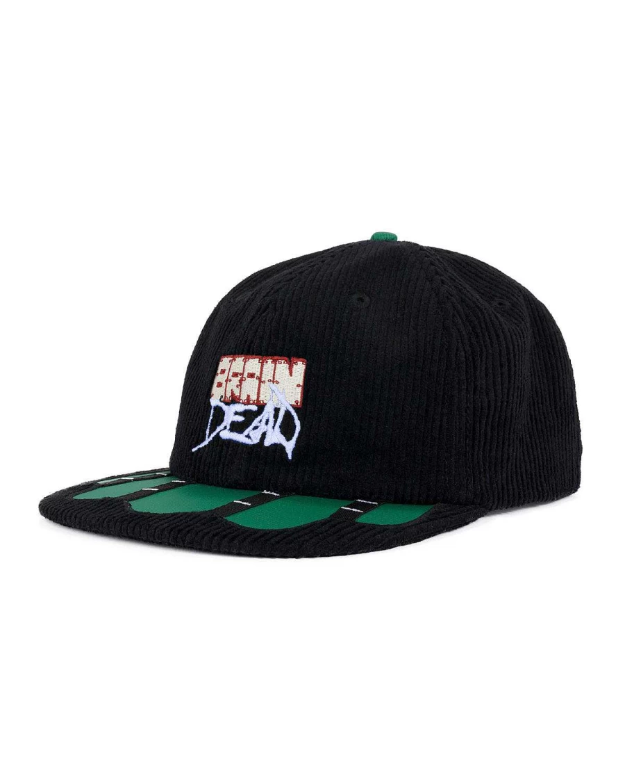 Sludge Twill 6 Panel Cap - Black