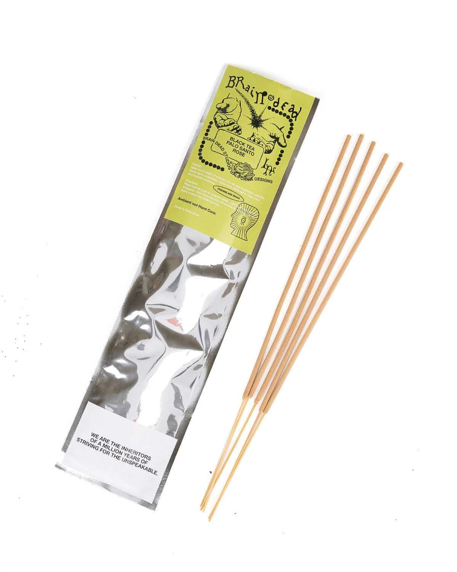 Brain Dead X Agaric Fly Rose Frog Incense - Green