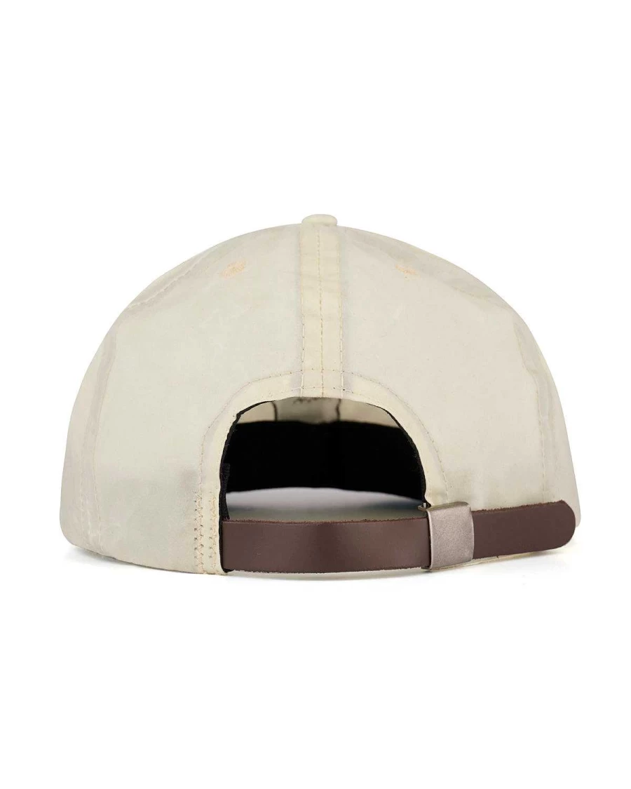 Waxed Logo Head Cap