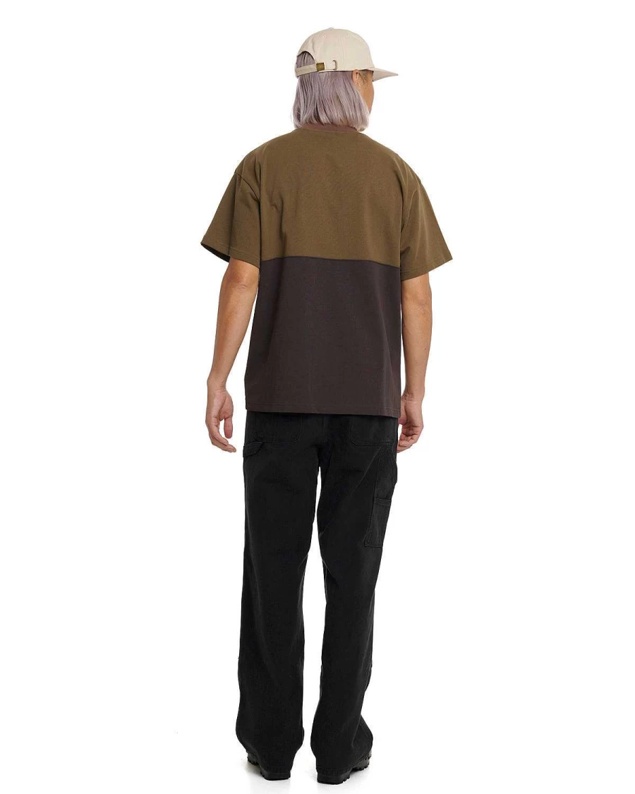 Hagard Short Sleeve Football Shirt - Olive