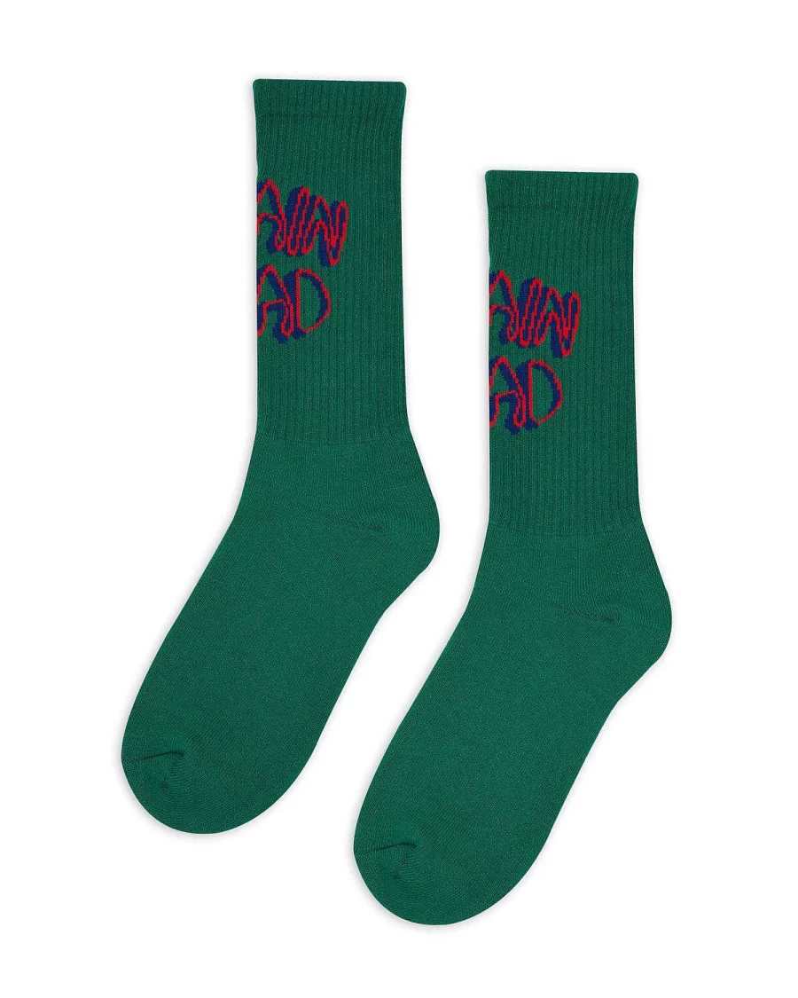 Bd Stringy Socks - Green