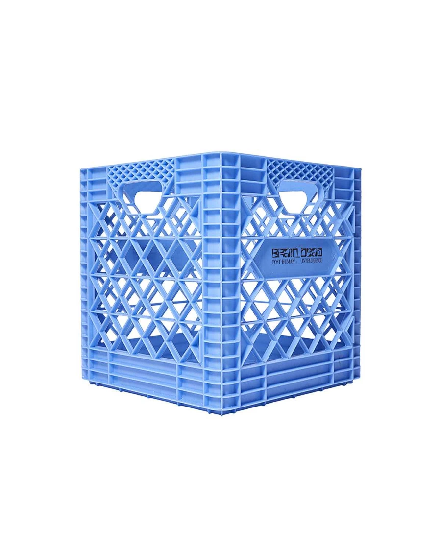 Brain Dead Post Human Record Crates - Blue
