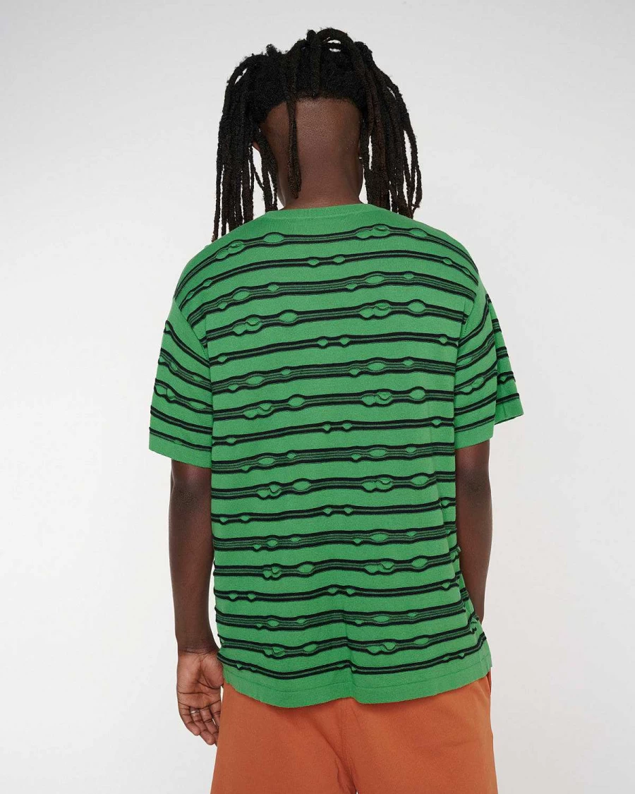 Puckered Striped T-Shirt