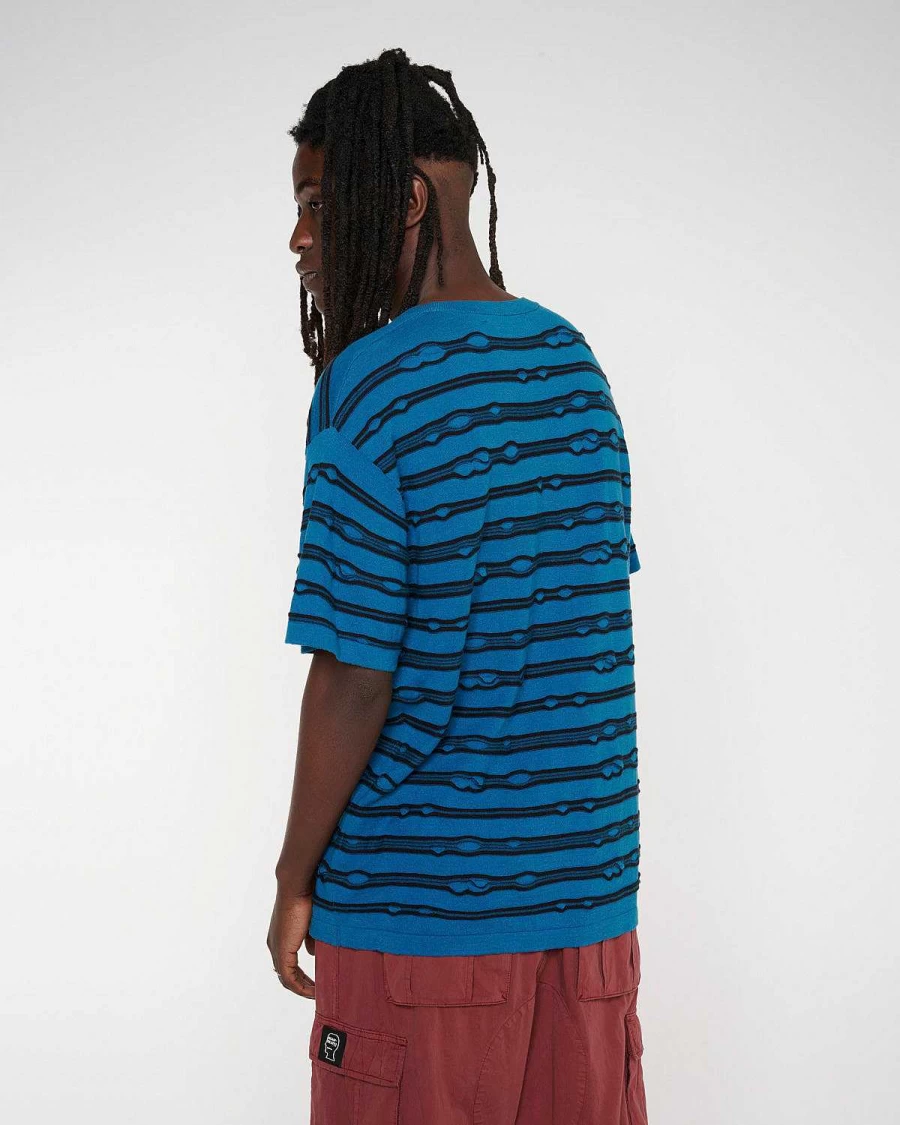 Puckered Striped T-Shirt