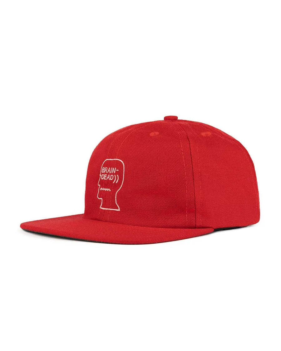 Wool Logohead Hat - Red