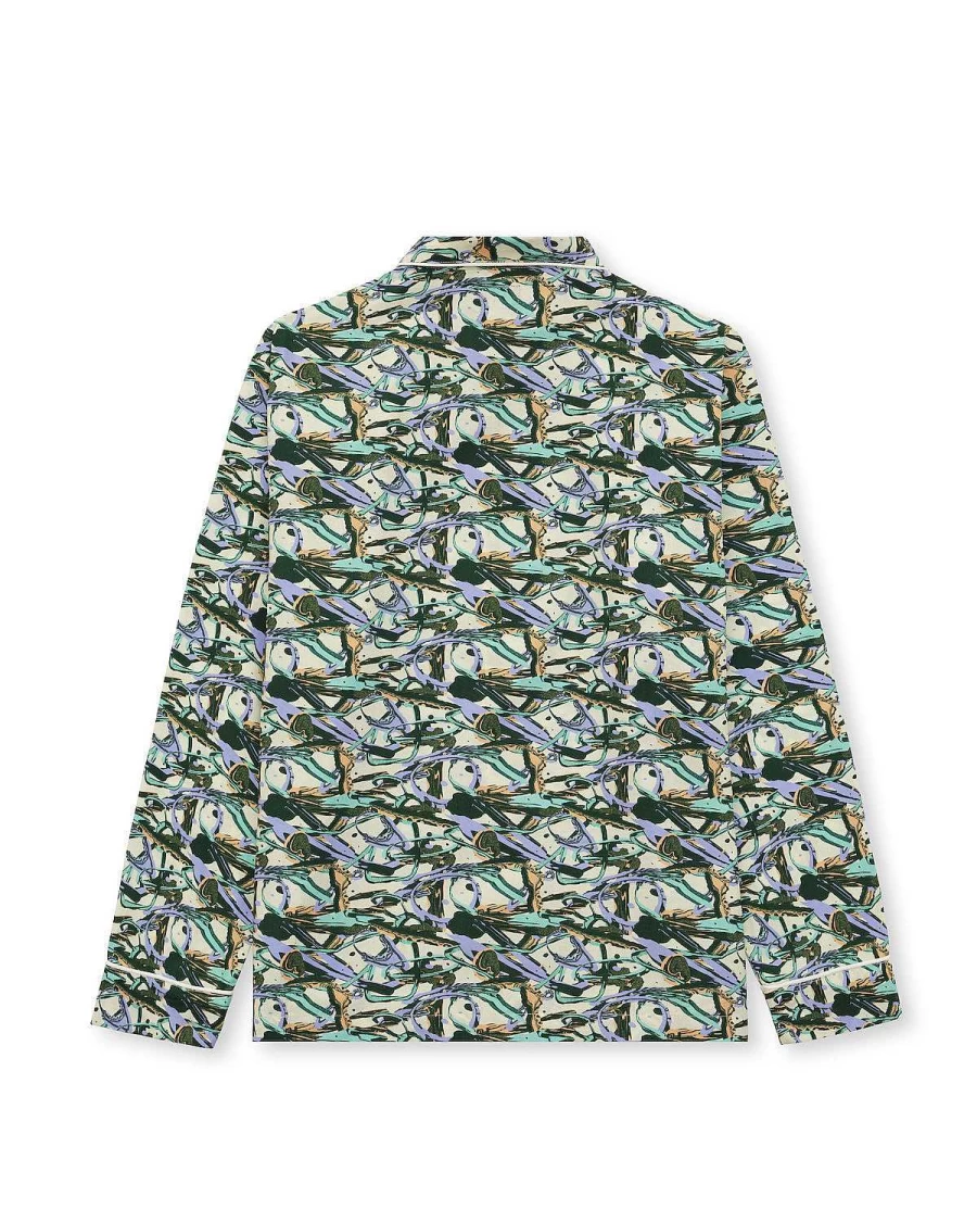 Strokes Pajama Top