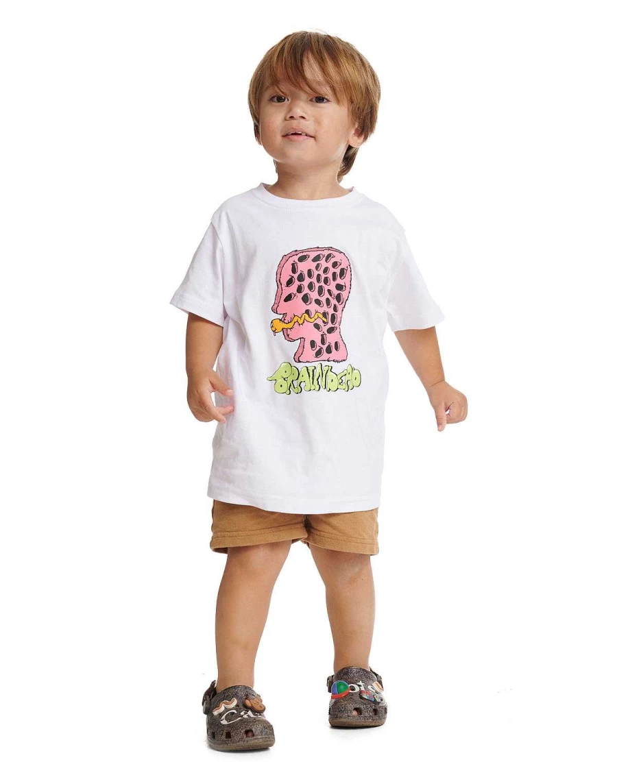 Worm Hole Kids T-Shirt - White