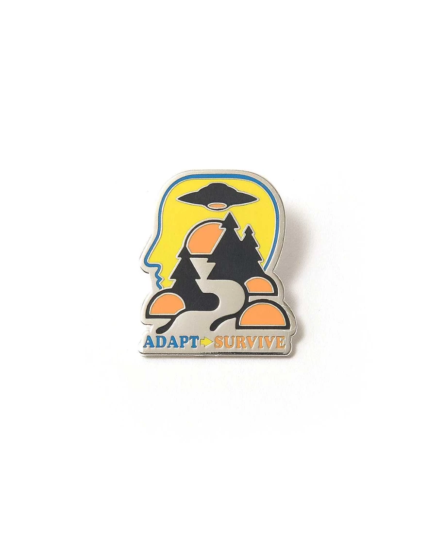 Adapt/Survive Enamel Pin