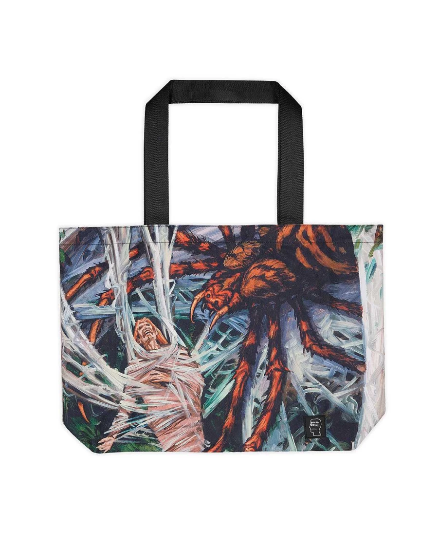 Brain Dead X Magic: The Gathering Hidden Spider Tote Bag - Taupe