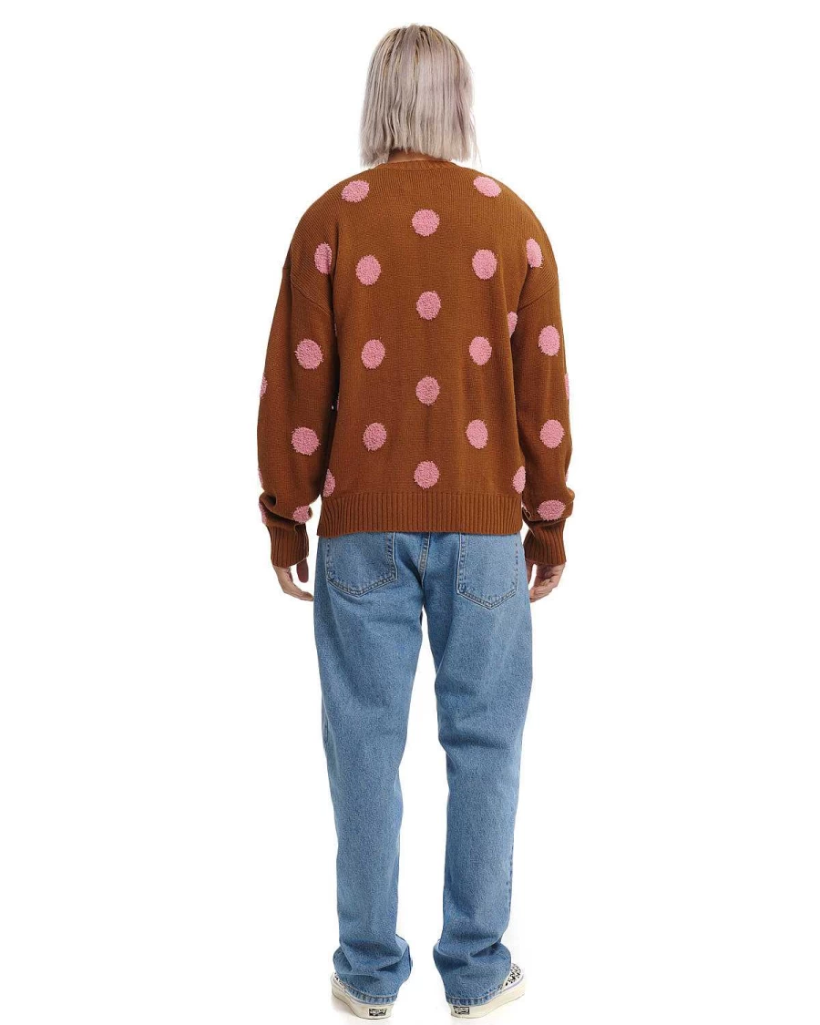 Polka Pile Crewneck Sweater