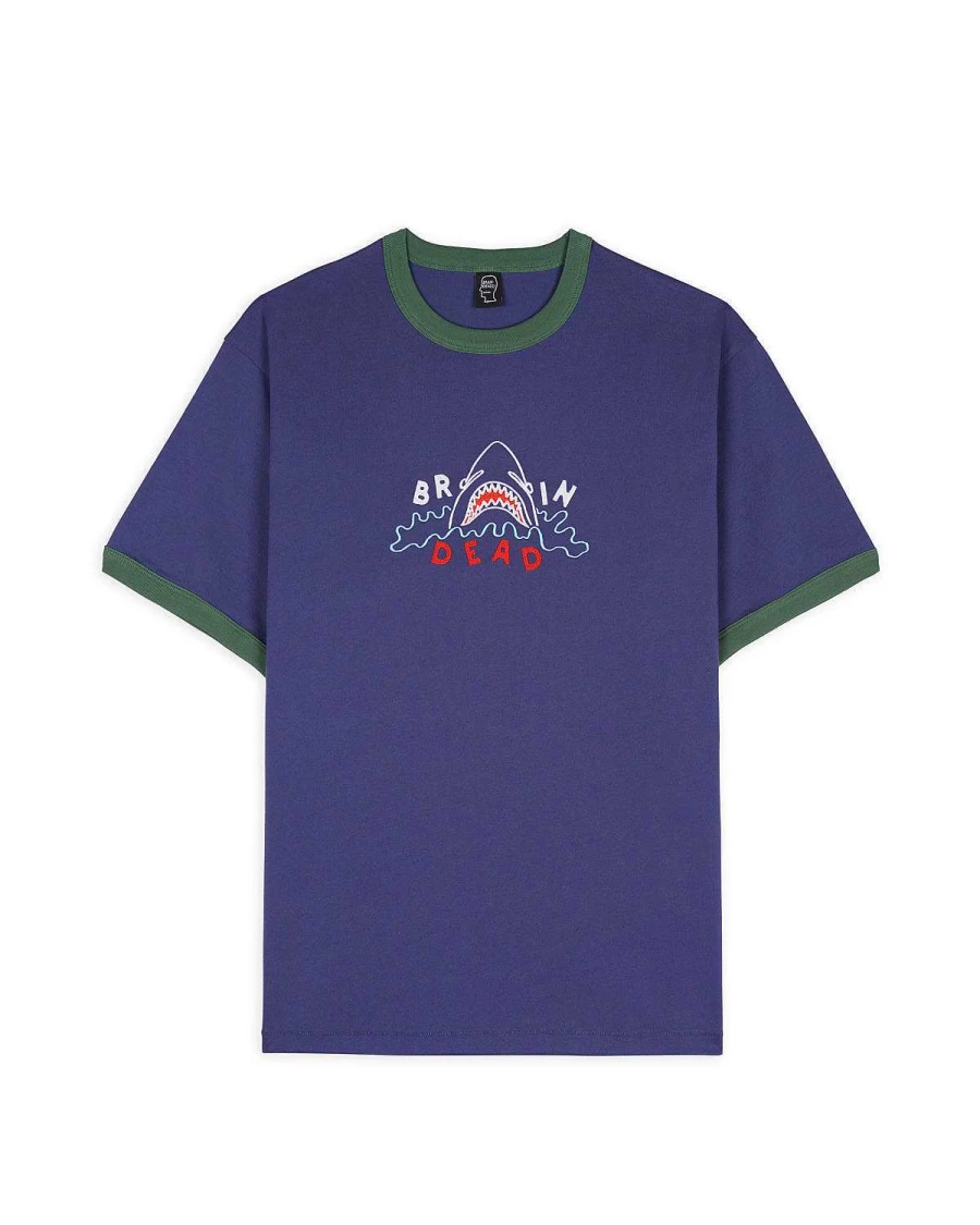 Shark Attack Ringer T-Shirt