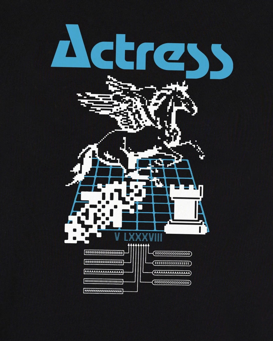 Brain Dead X Actress V Lxxxviii T-Shirt - Black