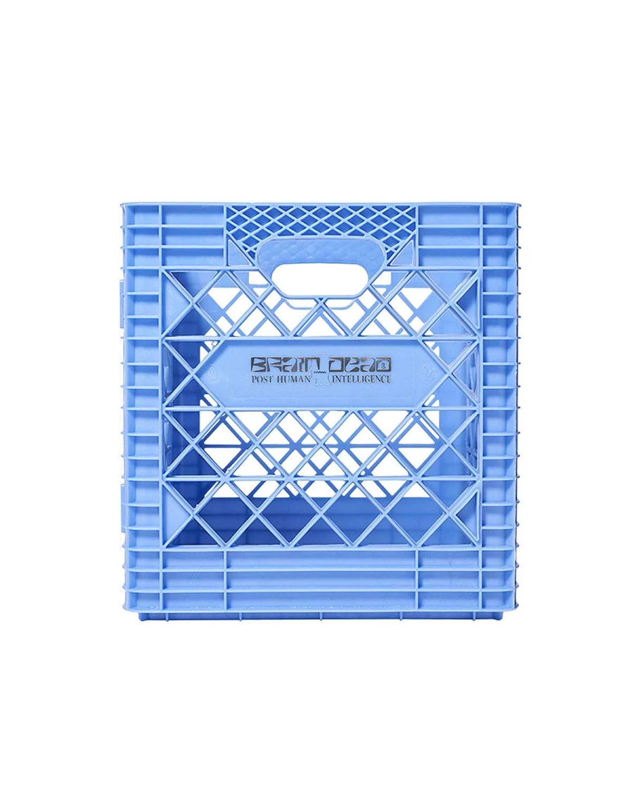 Brain Dead Post Human Record Crates - Blue