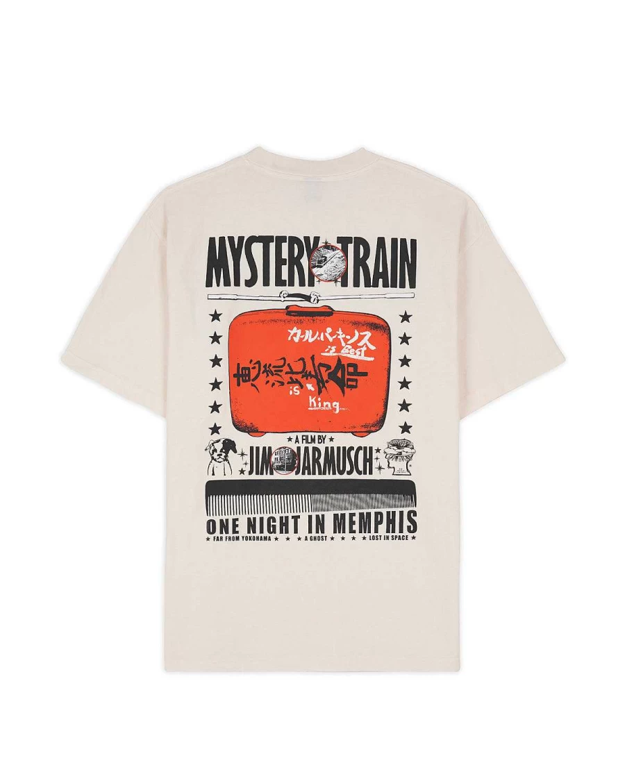 Brain Dead X Jim Jarmusch Mystery Train T-Shirt - Natural