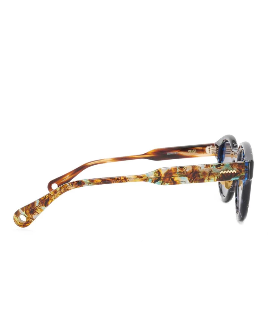 Sugi Post Modern Primitive Eye Protection Sunglasses - Triple/Grey