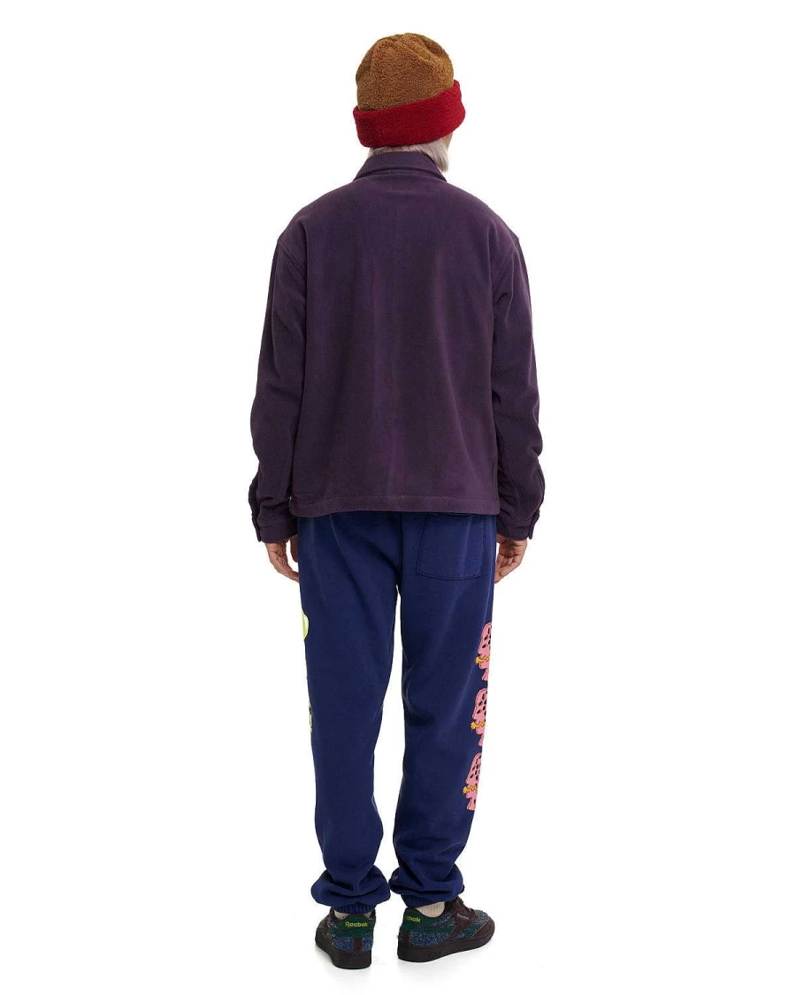 Polar Fleece Climber Shirt - Purple