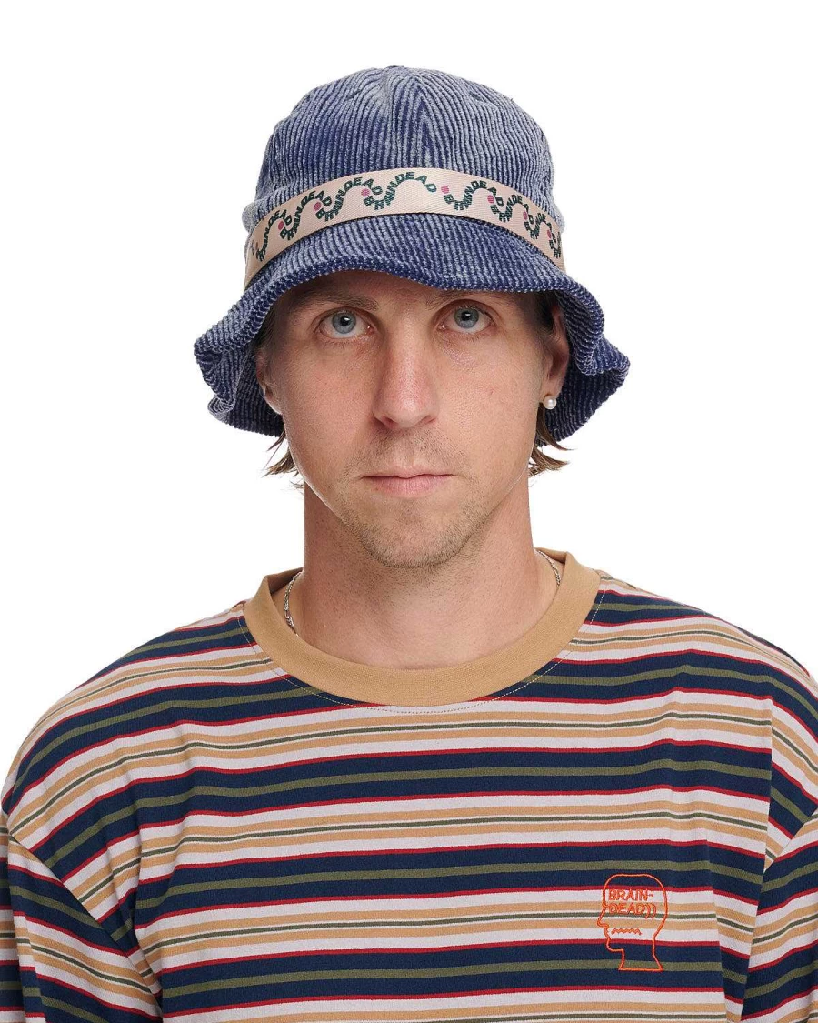 Bd Wave Bell Bucket Hat - Navy