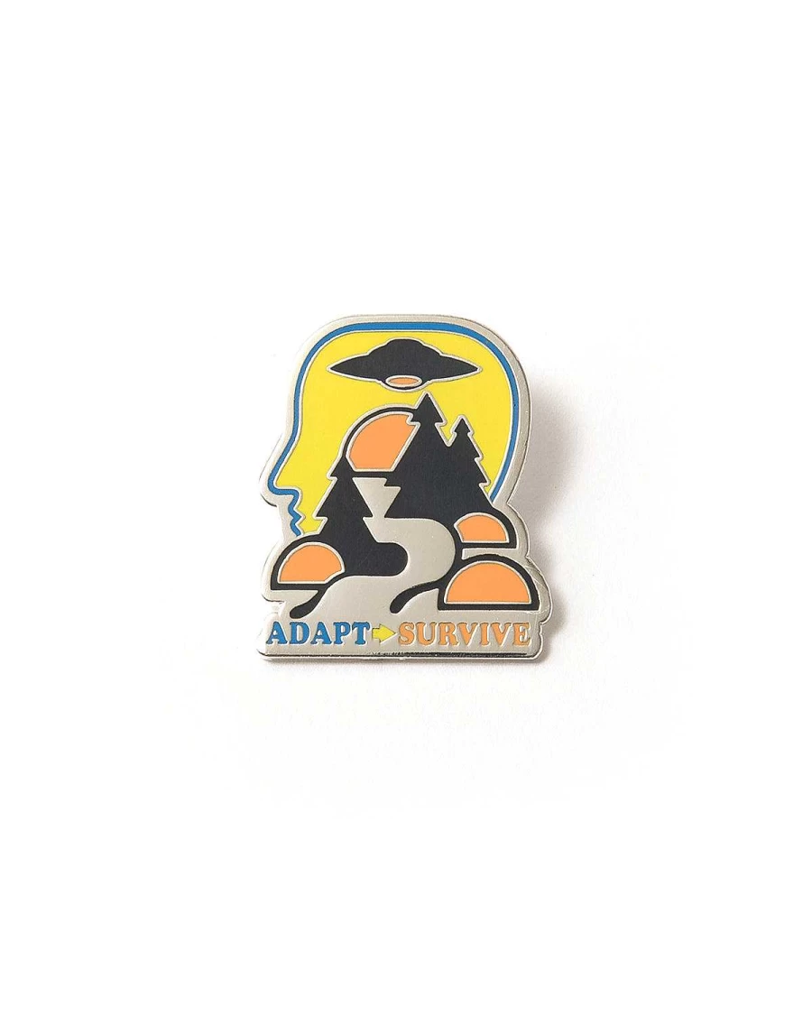 Adapt/Survive Enamel Pin