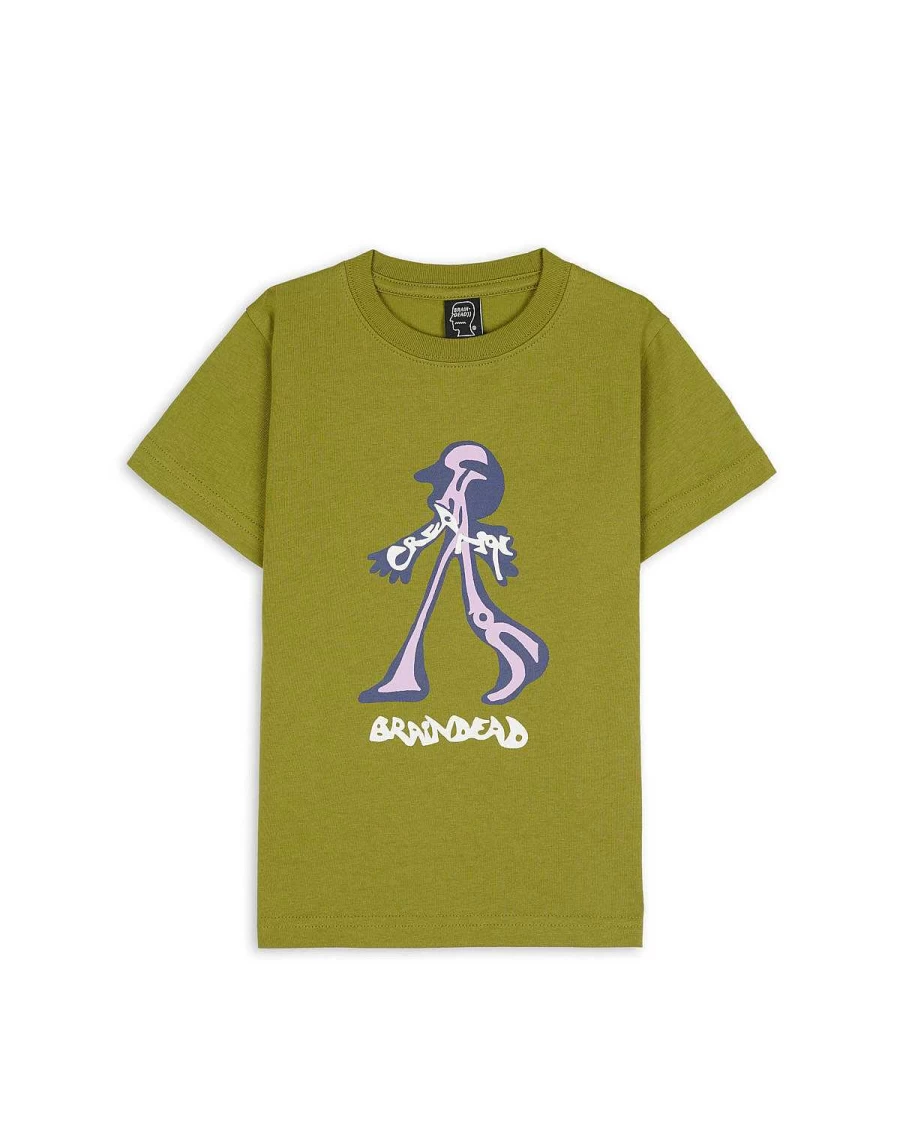 Creeper Kids T-Shirt - Moss