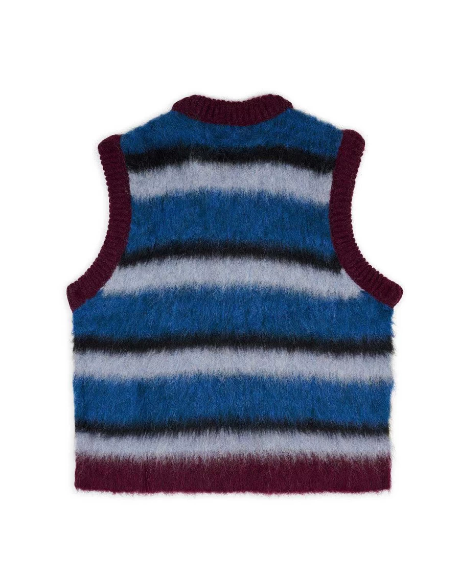 Blurry Lines Alpaca Sweater Vest