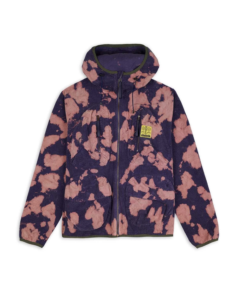 Brain Dead x Gramicci Navy Mountaineering Jacket - Outdoor Waterproof Windbreaker Coats for Men & Women