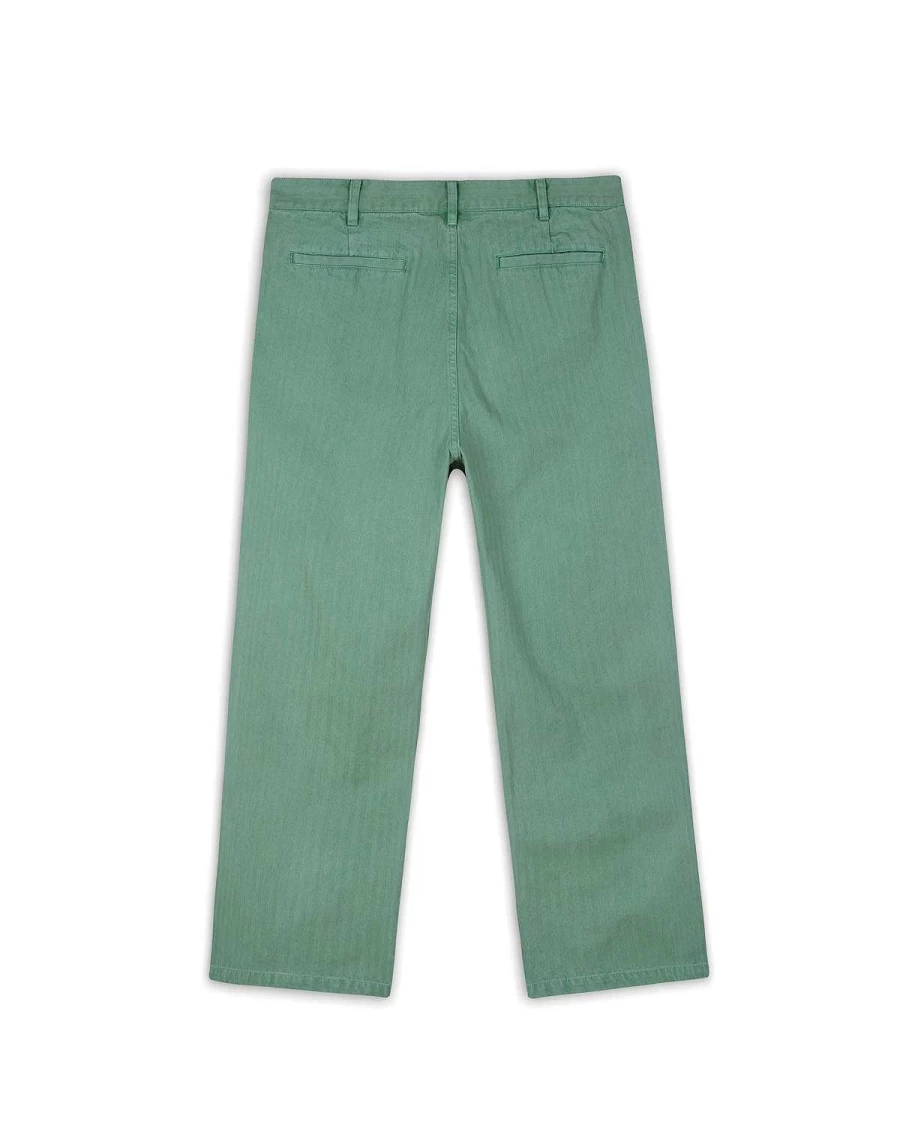 Connections Herringbone Pant - Putty