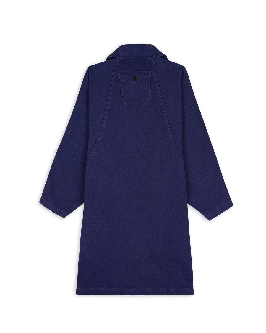 Brain Dead Navy Utility Apron Coat | Designer Streetwear