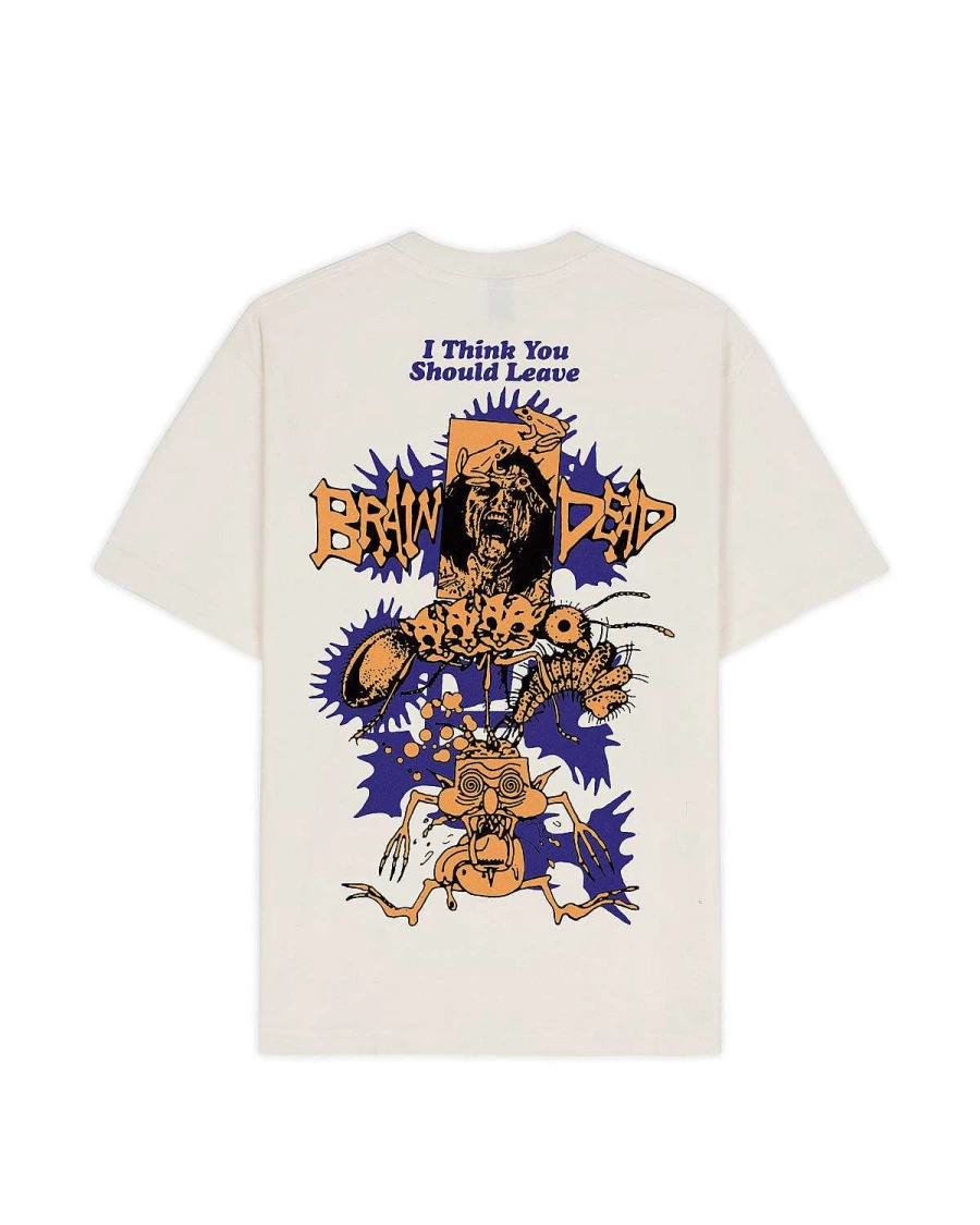 Brain Dead X I Think You Should Leave T-Shirt - Natural