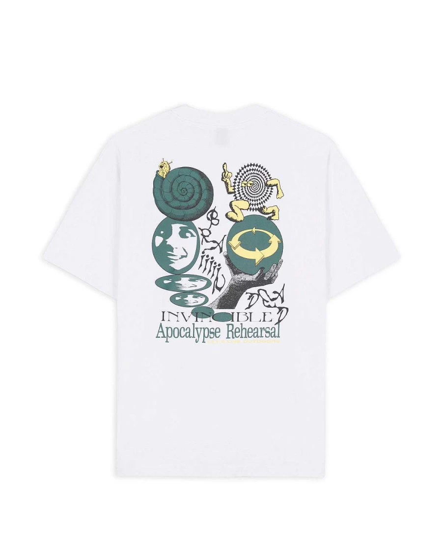 Brain Dead X Invincible Apocalypse T-Shirt - White