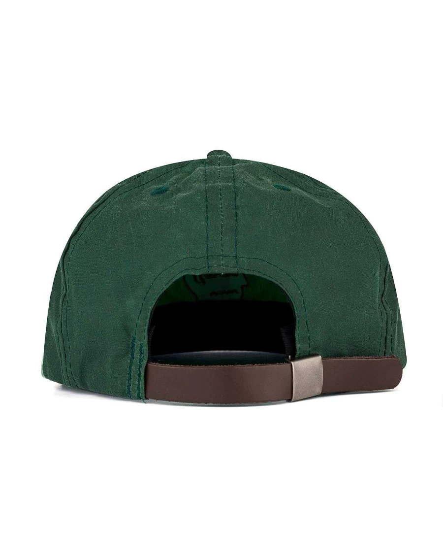Waxed Logo Head Cap