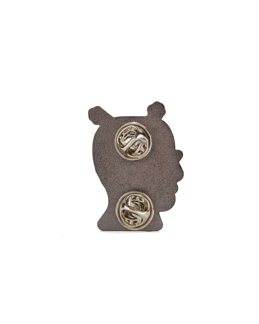 Brain Dead X Flippers Logo Lock Enamel Pin