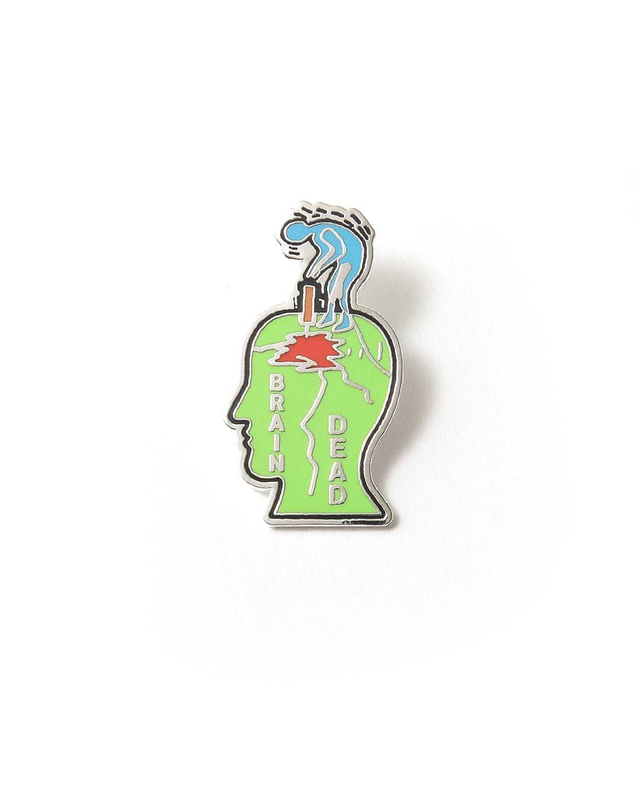 Drill Head Enamel Pin