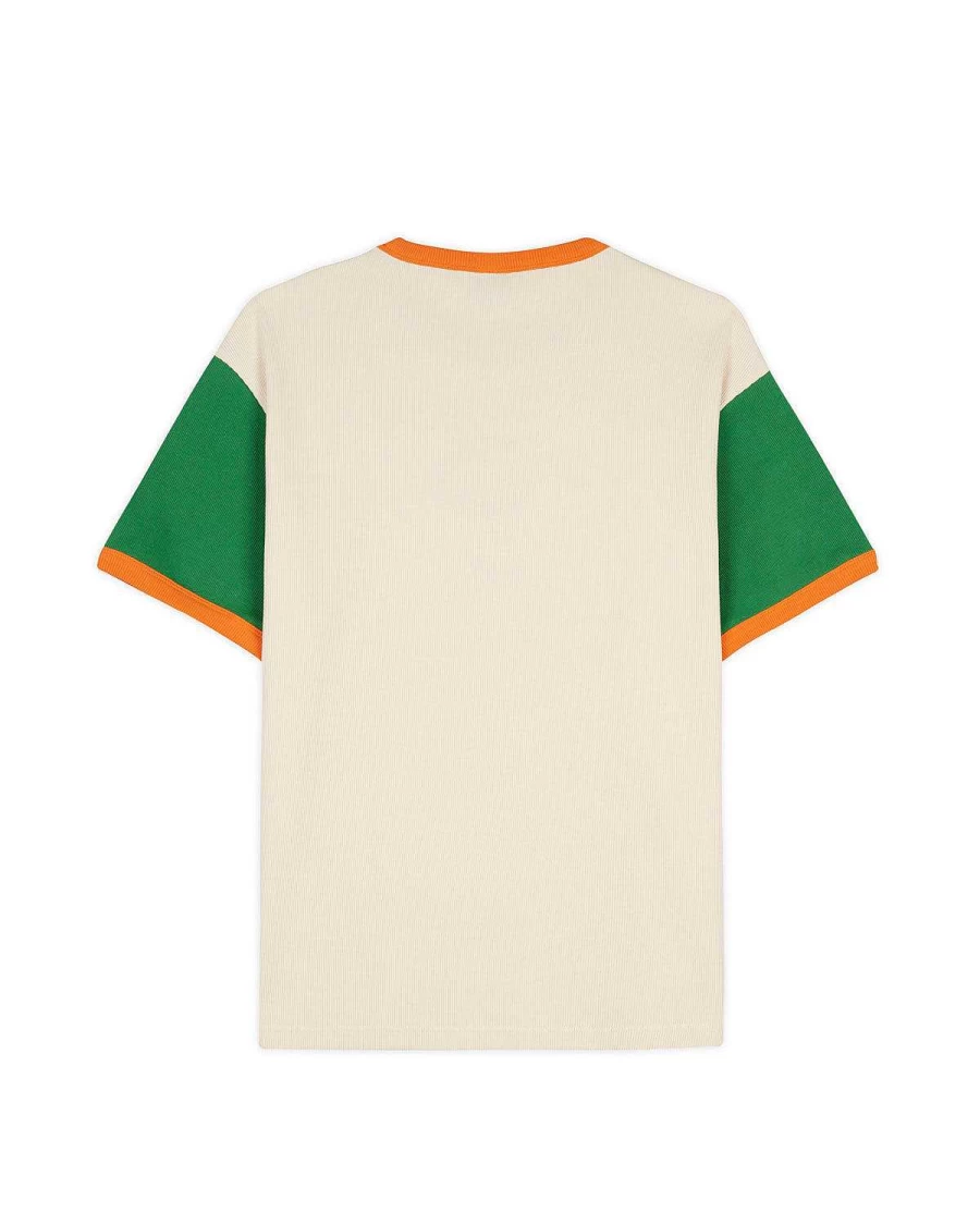 Brain Dead X Hysteric Mini Ribbed Ringer T-Shirt - Natural