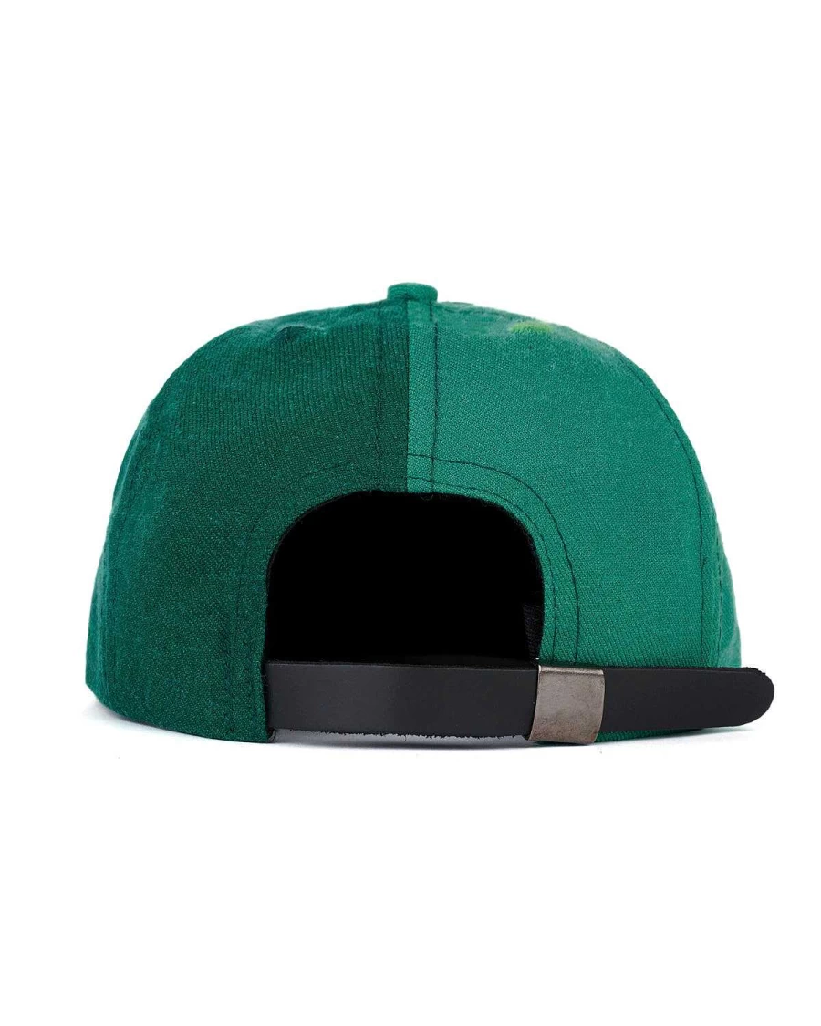Wool Logohead Split Hat - Green