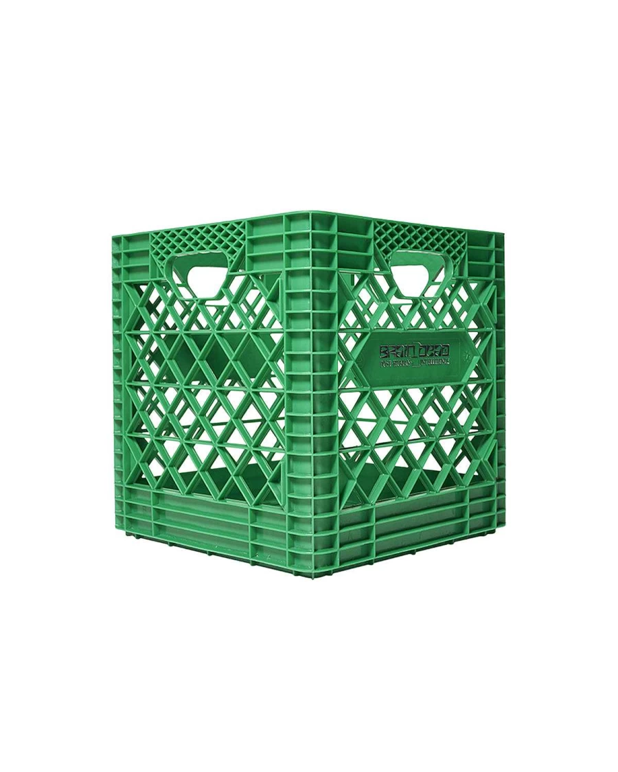 Brain Dead Post Human Record Crates - Green