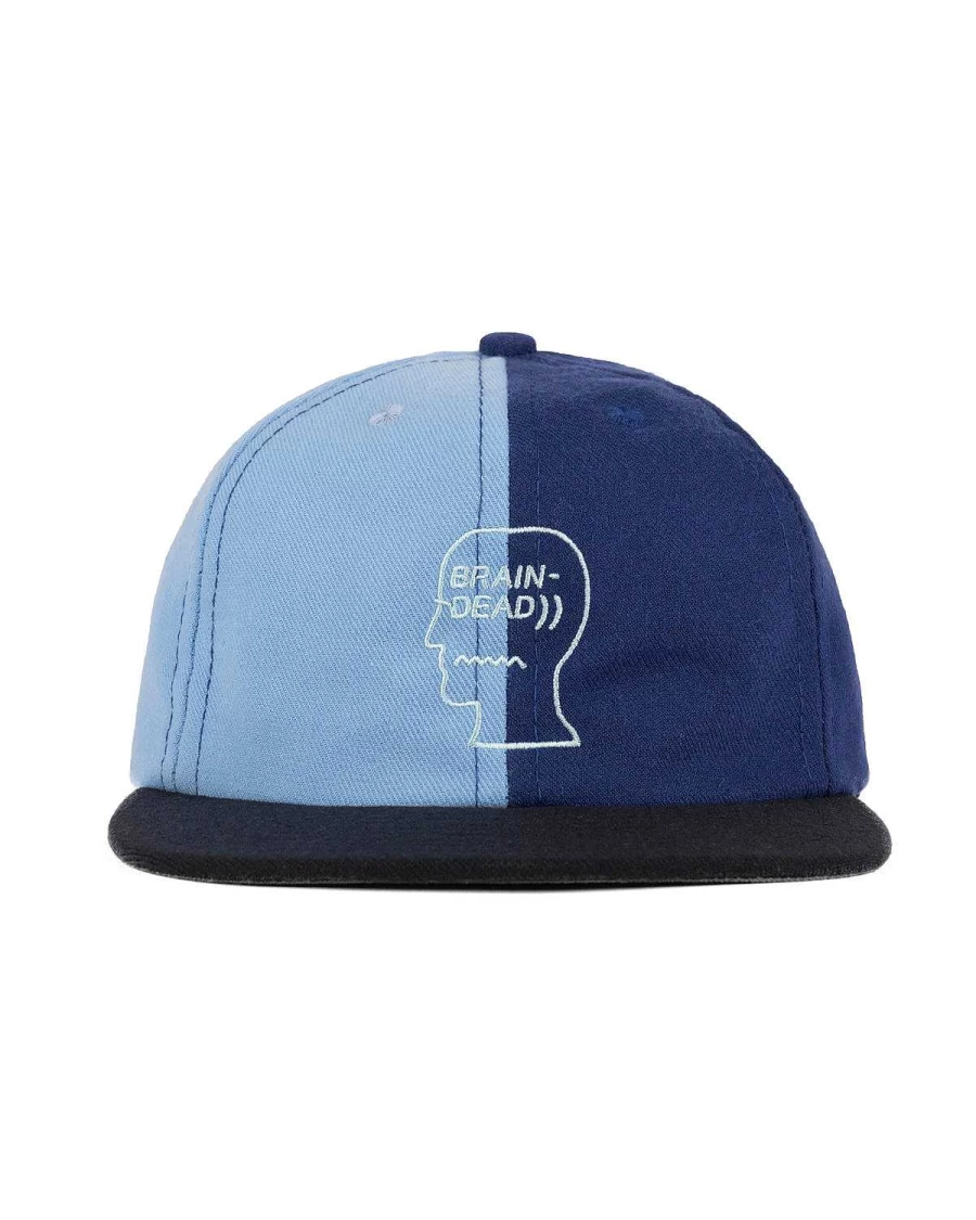 Wool Logohead Split Hat - Blue