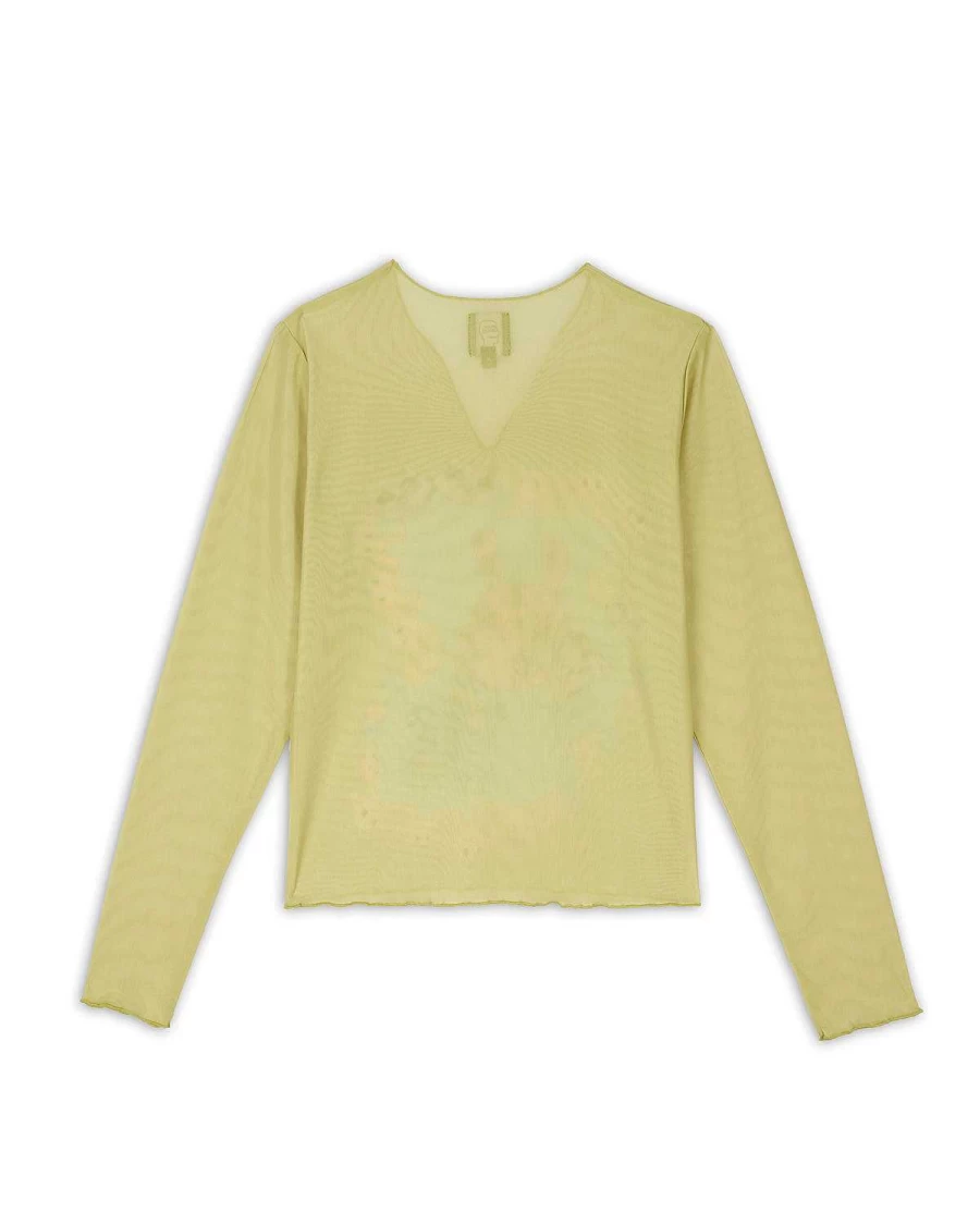 Brain Dead Moss Mesh Top | Streetwear Breathable Unisex Design