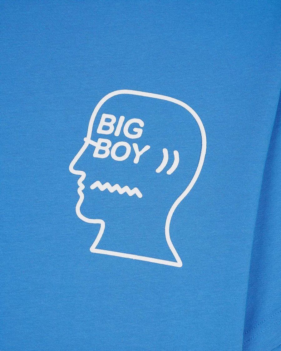 Brain Dead X Big Boy Sound & Fury T-Shirt - China Blue