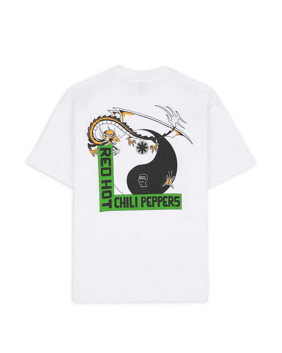 Brain Dead X Red Hot Chili Peppers Yin Yang T-Shirt