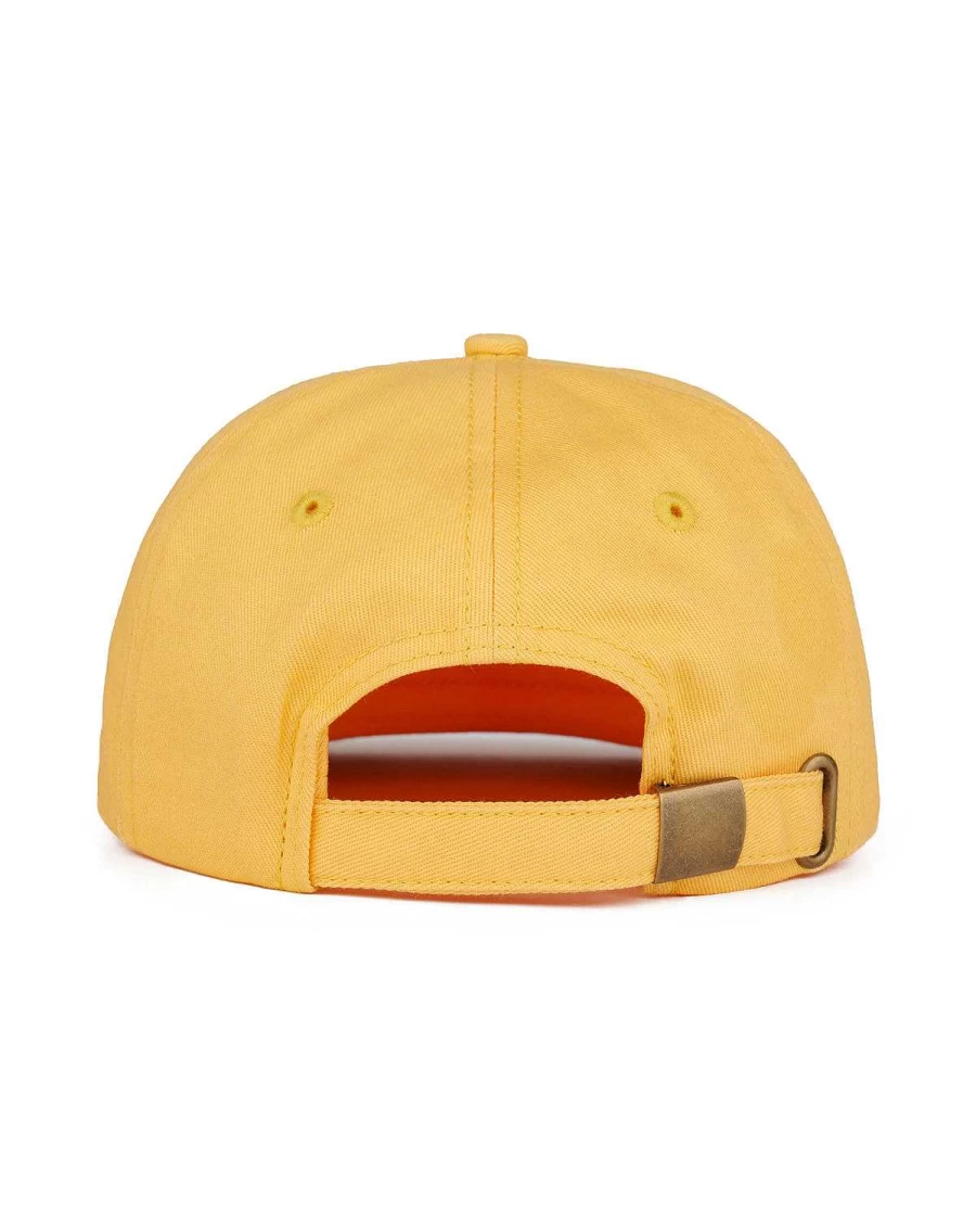Overcast Kids 6 Panel Cap - Yellow