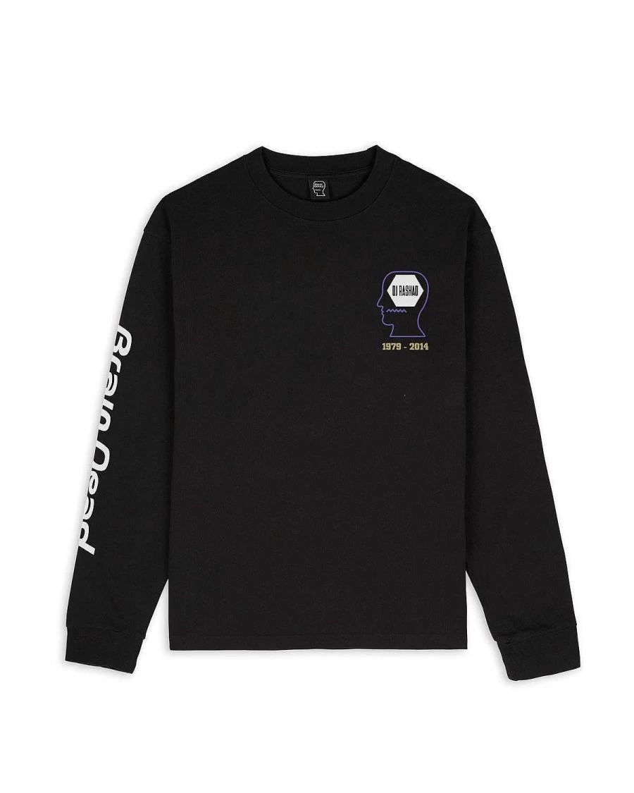 Brain Dead x DJ Rashad Double Cup Black Long Sleeve Graphic Tee
