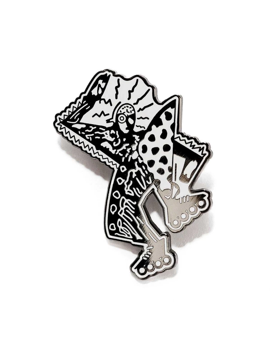 Brain Dead X Flippers Roller Freak Enamel Pin